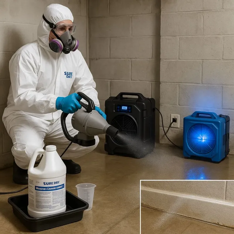 Sanitization and Odor Removal process in Sheffield, MA