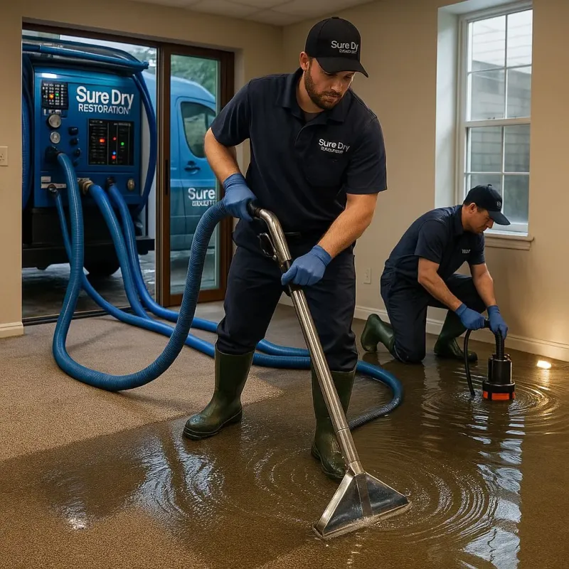 Water Extraction and Removal process in Sheffield, MA